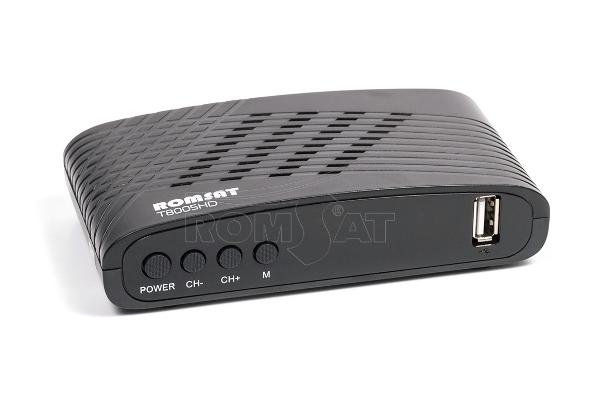 Romsat T8005HD   DVB-T2 Internet PVR FTA USB   